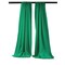 Pack of 2 Polyester Poplin Backdrop Drapes 96 x 58 Inch Semi-Opaque Event Panels